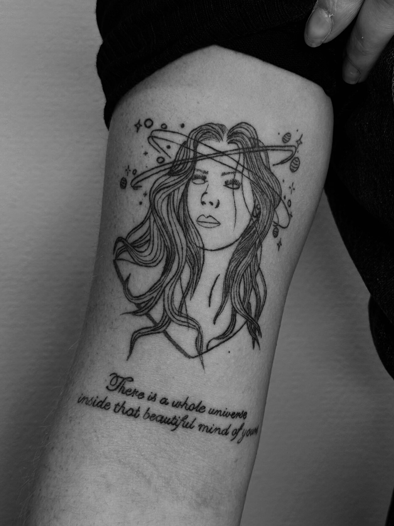 Tattoo door Nell Bauduin in Genk