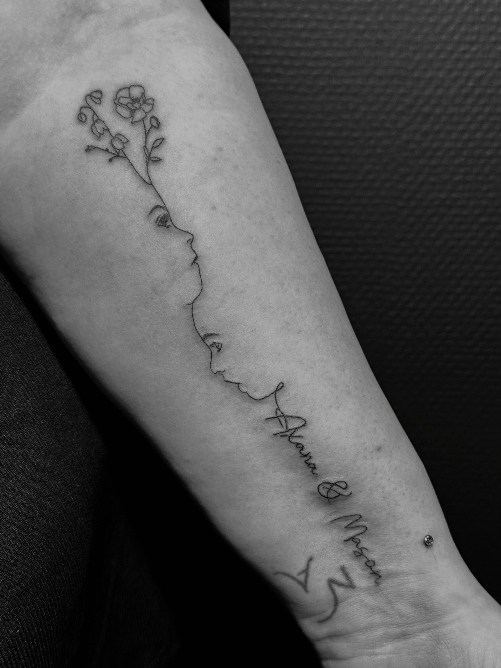 Tattoo door Nell Bauduin in Genk