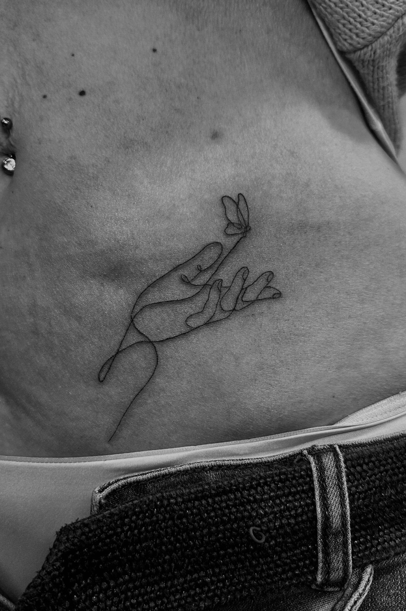 Tattoo door Nell Bauduin in Genk