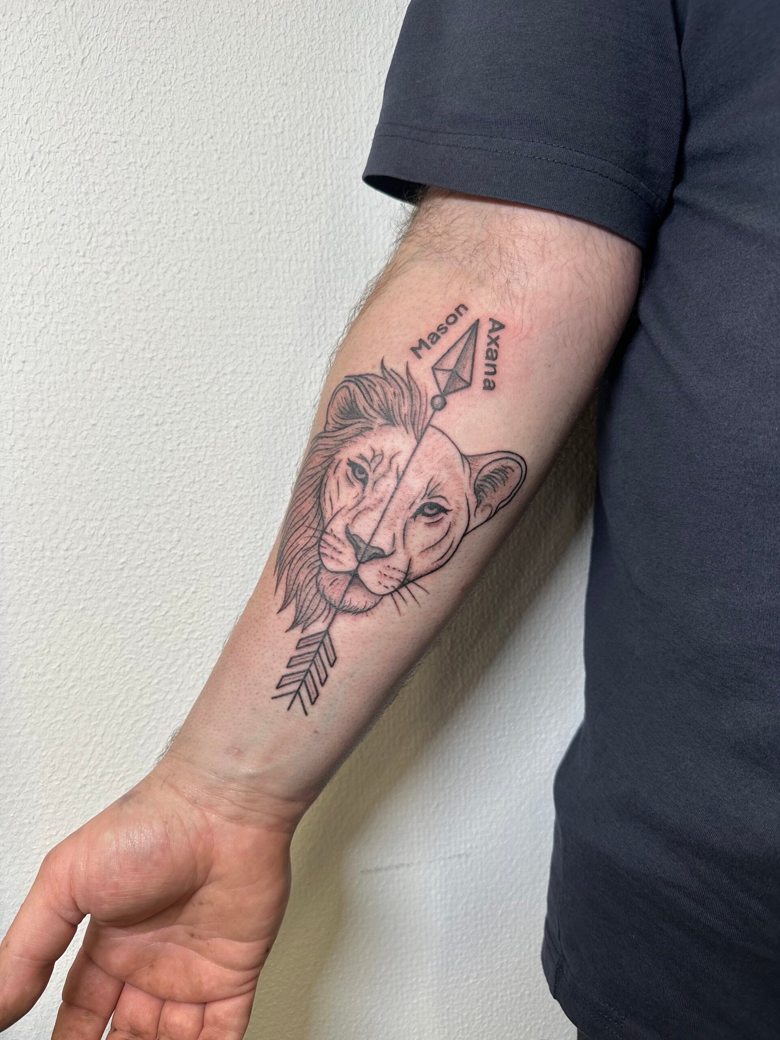 Tattoo door Nell Bauduin in Genk